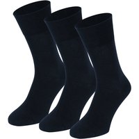 Chaussettes en coton biologique – Bleues – Tailles 39 à 42
