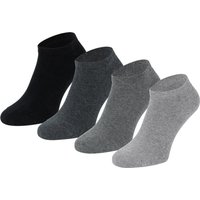 Chaussettes de sport en coton biologique – Gris chiné – 39-42