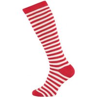 Chaussettes hautes Dorus aux couleurs du carnaval – Rouge – 41-46