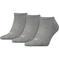 Sneakersokken met badstof zool 2024 – Middle Grey – 35-38