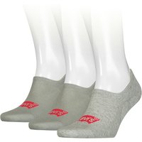 Chaussettes de sport Footies avec logo imprimé – Gris moyen – 35-38