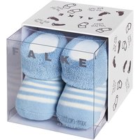 Coffret cadeau de chaussettes bébé – Bleu cristal – 50-56