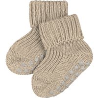 Chaussettes bébé en coton Catspads – coloris sable chiné – 62-68