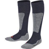 Chaussettes de ski Active pour enfants – Bleu marine – 31-34