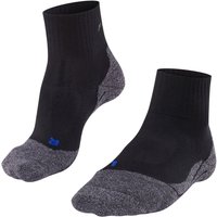 Chaussettes de randonnée courtes et respirantes pour homme TK2 – Noires – Pointures 39 à 41