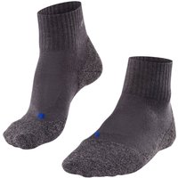 Chaussettes courtes FALKE TK2 pour femmes – Gris chiné – Taille 39-40