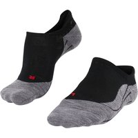 Chaussettes invisibles TK5 Wander pour femmes – Noir et blanc – Taille 39-40