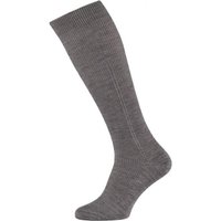 Chaussettes hautes en laine pour homme – Gris moyen – Pointures 39 à 42