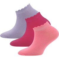 Chaussettes de sport en coton – Fuchsia – 23-26