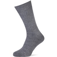 Chaussettes thermiques pour homme avec semelle éponge – Gris foncé – 46-47