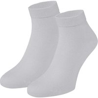 Lot de 2 Quarter Basset en bambou – Blanc – 39-42