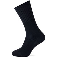Chaussettes en laine pour homme sans élastique – Noires – Pointures 43-45