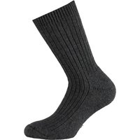 Chaussettes en laine à semelle éponge – Anthracite – 39-42