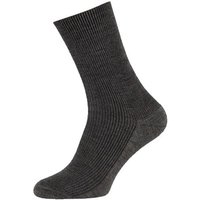 Chaussettes en laine pour homme avec semelle éponge – Anthracite – 39-42