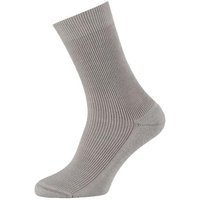 Chaussettes en laine pour homme avec semelle éponge – Gris clair chiné – Pointures 48-50