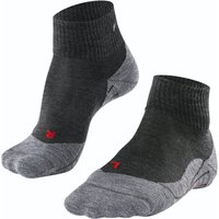 Chaussettes de randonnée courtes pour femmes TK5 – Gris chiné – 39-40