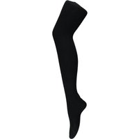 Collants en coton pour femmes – Noirs – Tailles L et XL