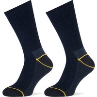 Chaussettes de travail à semelle éponge – Bleu marine – 43-46