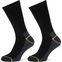 Chaussettes de travail à semelle éponge – Noires – 47-50