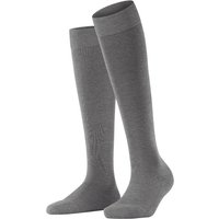 Chaussettes hautes pour homme ClimaWool – Gris clair chiné – Taille 41-42