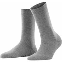 Chaussettes Softmerino pour femmes – Gris clair chiné – Pointure 37-38