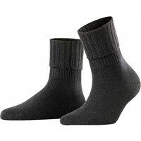 Chaussettes femme en maille côtelée – Noires – Pointures 39 à 42