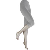 Leggings capri en coton – Gris clair chiné – XXL