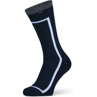 Chaussettes homme à imprimé graphique essentiel – Bleu marine et blanc – Tailles 39 à 42
