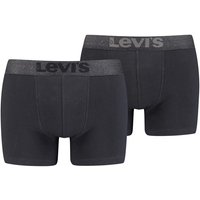 Lot de 2 boxers Levi's pour homme – Noir – Taille S