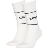 Chaussettes de sport avec logo – Blanches – 35-38