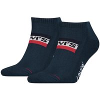 Chaussettes de sport avec logo – Bleu marine – 35-38