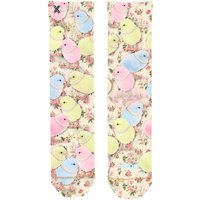 Chaussettes à poussins colorés