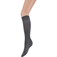 Chaussettes hautes en laine pour homme – Grises – Pointures 45 à 47