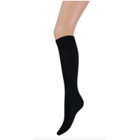 Chaussettes hautes en laine pour homme – Noires – Pointures 43-45
