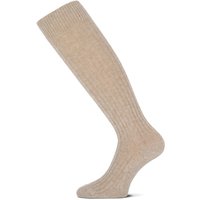 Chaussettes hautes pour femmes MM cachemire Colette – Beige – 35-38