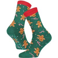 Chaussettes antidérapantes bonhomme en pain d'épice – 27-30