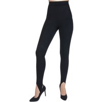 Leggings en coton avec bride au pied – M