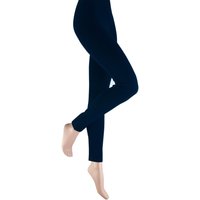 Leggings en coton pour femme – Bleu marine – Taille S