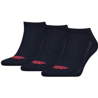 Chaussettes de sport imprimées avec logo – Bleu marine – 35-38