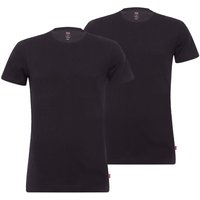 T-shirt basique à col rond pour homme – Noir – Taille M