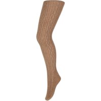 Collants enfant YM à torsades – Toffee melange – 134-146