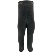 Collants en coton pour enfants – Anthracite mêlée – 68