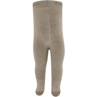 Collants en coton pour enfants – Beige foncé – 74