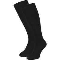 Chaussettes hautes en bambou – Noires – 43-46