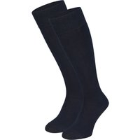 Chaussettes hautes en bambou – Bleu marine – 43-46