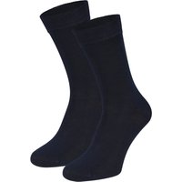 Chaussettes en bambou – Bleu marine – 43-46