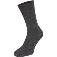 Chaussettes en bambou avec semelle en laine et éponge – Anthracite – 35-38