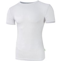 T-shirt à col rond en bambou – Blanc – S