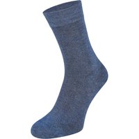Chaussettes en bambou – Jean foncé chiné – 35-38