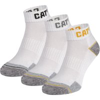 Chaussettes de travail style baskets – Blanches – 39-42
